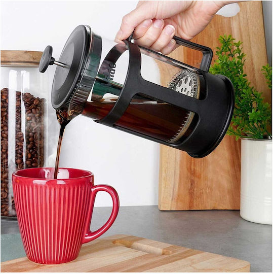 Vilde Vilde Manual Filter Coffee Maker Stainless Steel Black 1lt