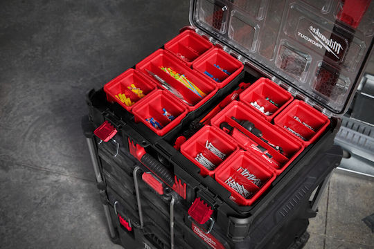 Milwaukee Packout Plastic Tool Bin Organiser W10xD10cm