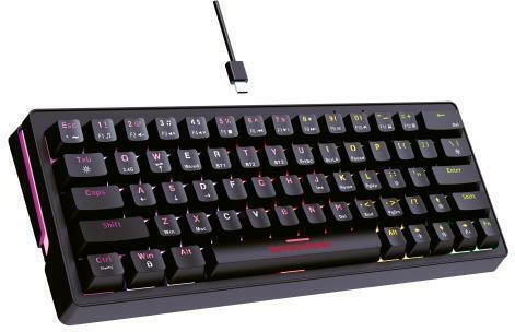 Zeroground KB-3700G SATOMI v2.0 Gaming Μηχανικό Πληκτρολόγιο με Outemu Red διακόπτες και RGB φωτισμό (Αγγλικό US)