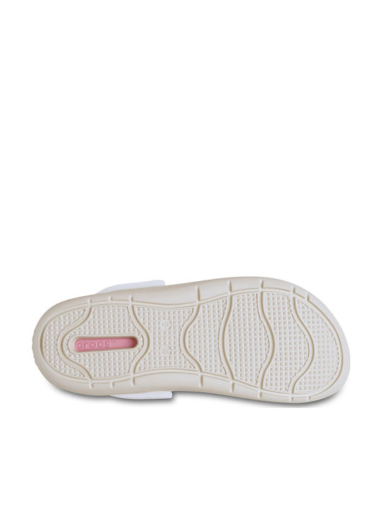 Crocs InMotion Γυναικεία Σαμπό Λευκά