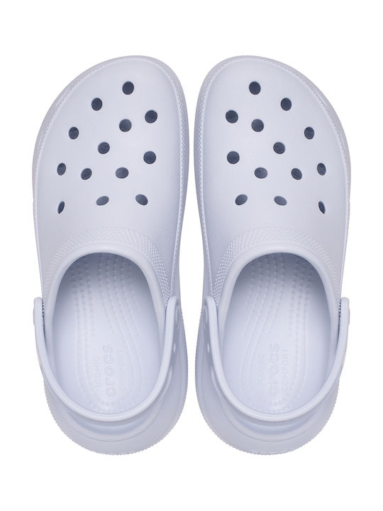 Crocs Classic Crush Γυναικεία Σαμπό Frosted Grape