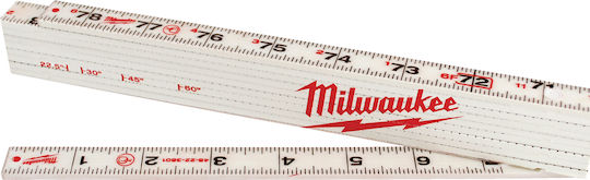 Milwaukee 4932459301 Plastic Folding Ruler 2m