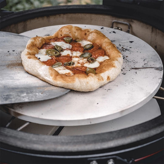 Kamado Joe Baking Plate Pizza Double Sided with Ceramic Flat Surface 37.8cm