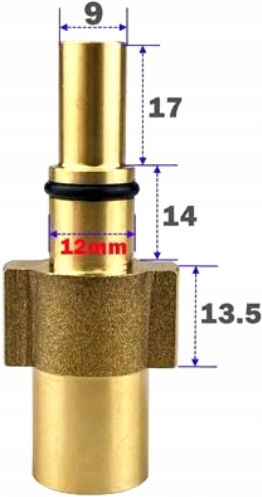 Quick Connect Adapter Black and Decker Makita Michelin Bosch New Aquatak 1/4 Inch Qc Pressure Washer