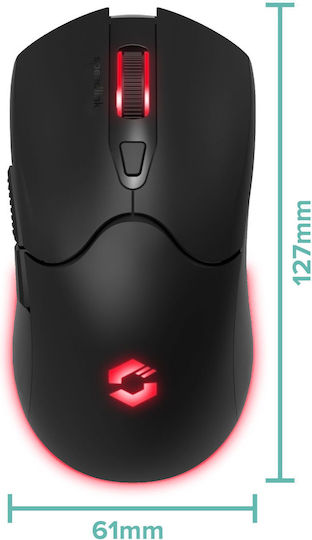 SpeedLink Velox Drahtlos RGB Gaming Gaming Maus 4800 DPI Schwarz