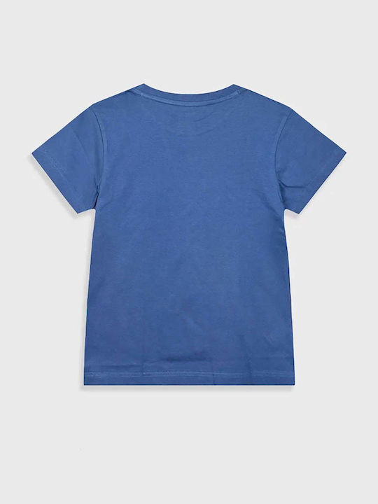 Kinderhemd Kurzarm Indigo