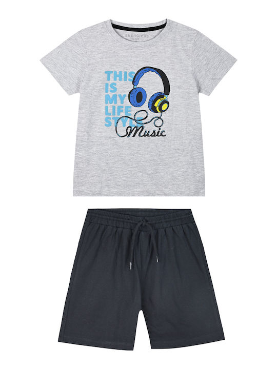 Kinder-Set mit Shorts Sommer 2Stück Black