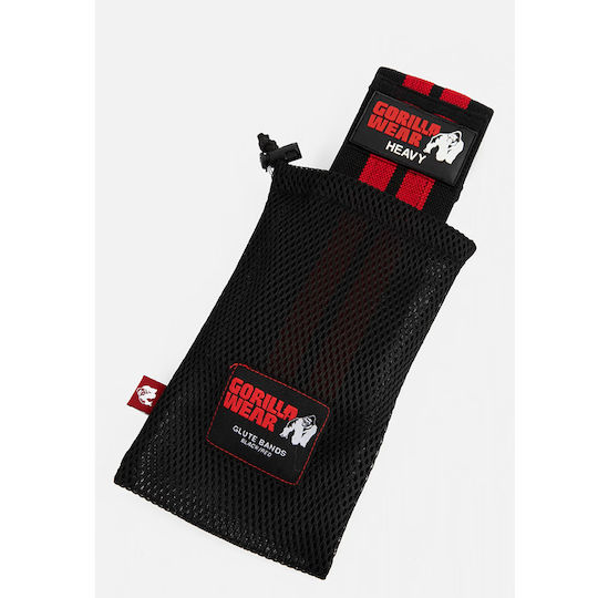 Gorilla Wear Гума за фитнес Мини лента Черна