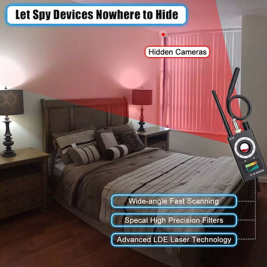 Detector Tracker GPS 1-8000MHz