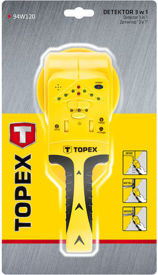 Topex 94W120 Wanddrahtdetektor Holz