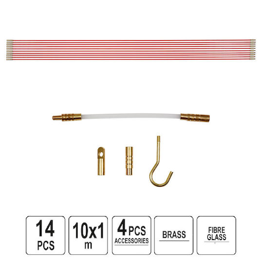Yato PolYester Electrician Fish Tape 4mm/1m