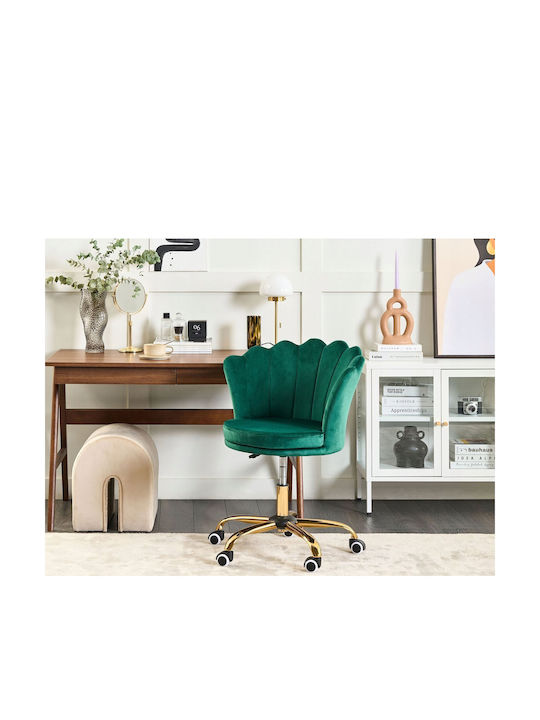 Office Chair with Arms Green Monticello Beliani