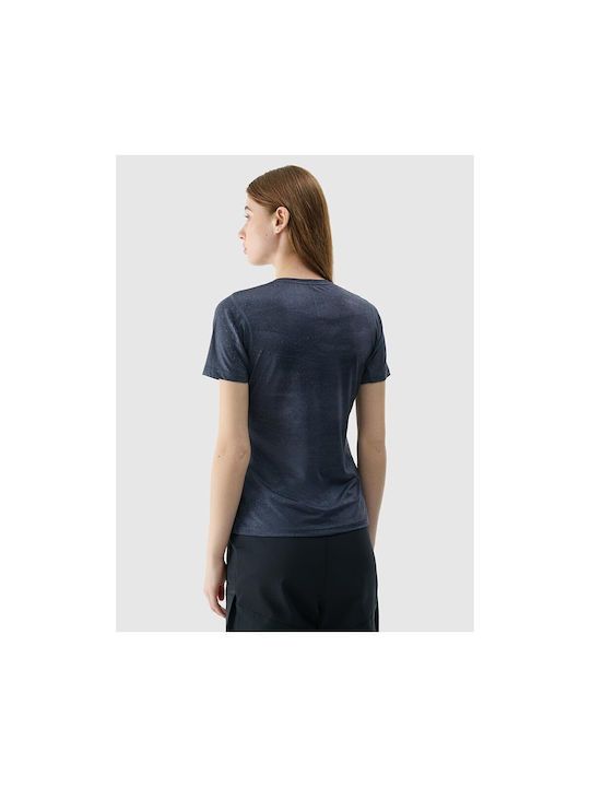 4F Women's Short Sleeve Cycling Jersey Road Bike Black