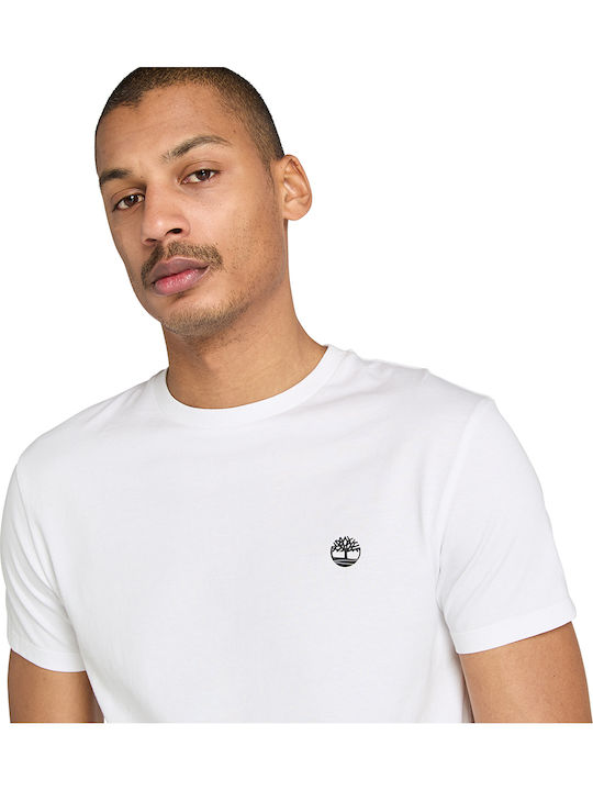 Dunstan River Men's Undershirts Short-sleeved in White Color 3Pack