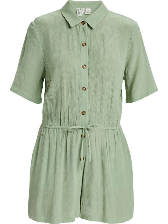 Real Tomorrow Women's One-piece Shorts Basil