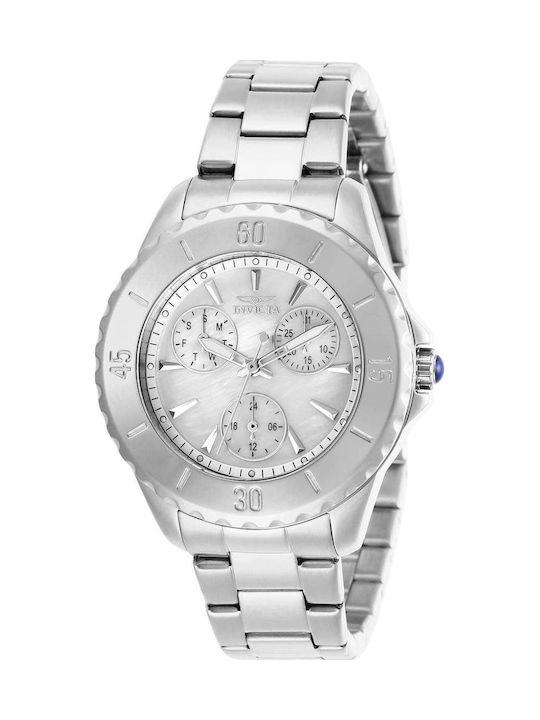 Invicta Angel Ρολόι Μπαταρίας με Μεταλλικό Μπρασελέ Invicta Angel Ρολόι Μπαταρίας με Μεταλλικό Μπρασελέ