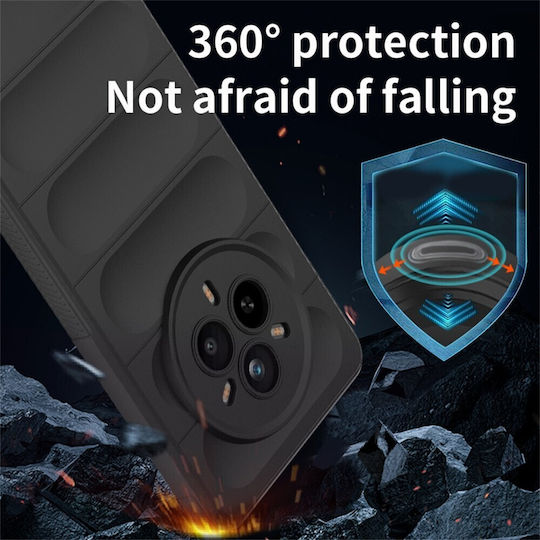 Magic Shield Back Cover Σιλικόνης Μαύρο (Realme 14 Pro)