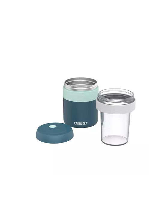Kambukka Lunchbox Isolierte Lunchbox Inox Schwarz 600ml 1Stück