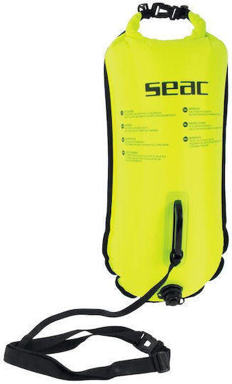 Yellow Swimming Buoy Safe Dry 95-19y/28 Seac