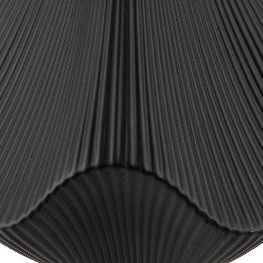 ArteLibre Διακοσμητικό Βάζο Keramik Schwarz 15x15x18cm 1Stück