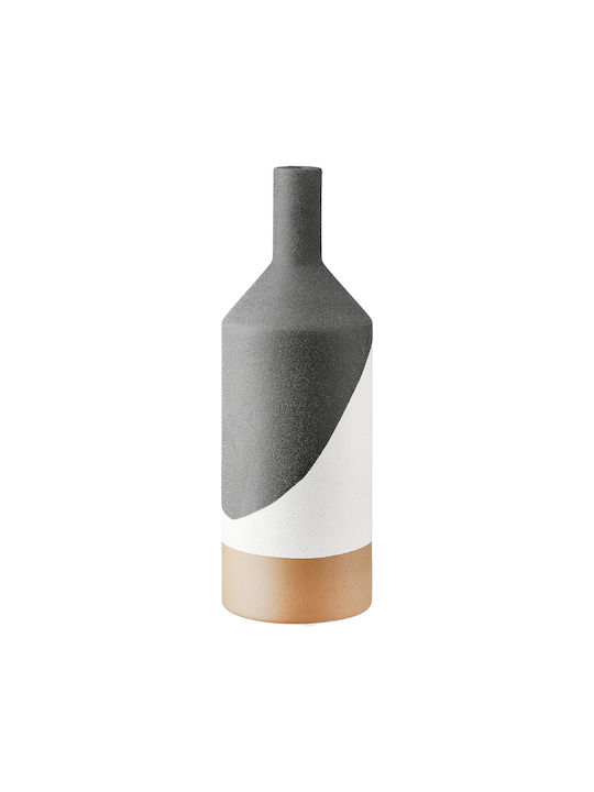 ArteLibre Διακοσμητικό Βάζο Κεραμικό Μαύρο Φ10xΥ31cm