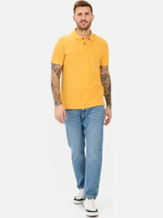 Polo Short Sleeve Blouse Yellow
