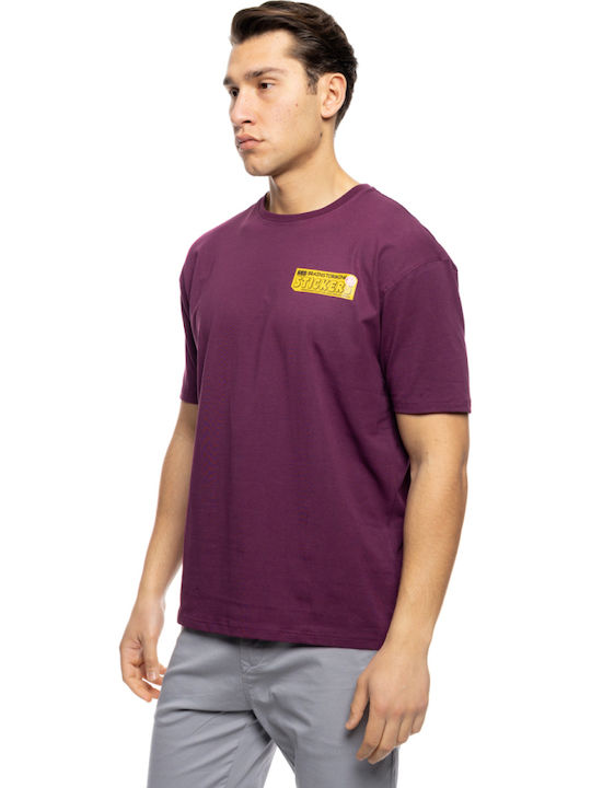 T-shirt Μωβ