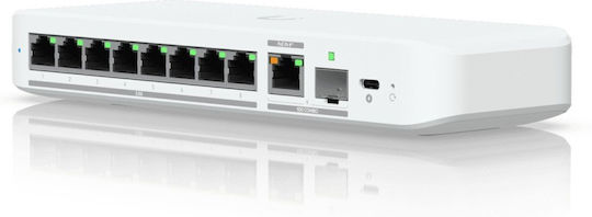 Ubiquiti Flex 2.5G Managed L2 PoE+ Switch with 8 Ethernet Ports