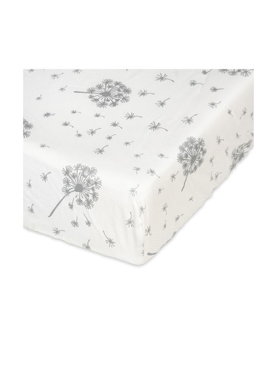 Matex Бебешки Чаршаф За Количка Памук Бежов 70x140бр