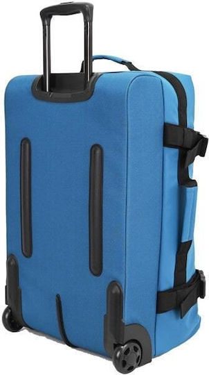Nautica Σακ Βουαγιάζ 57lt Μπλε με Ρόδες Υφασμάτινο Μ38xΠ25.5xΥ59.5εκ.