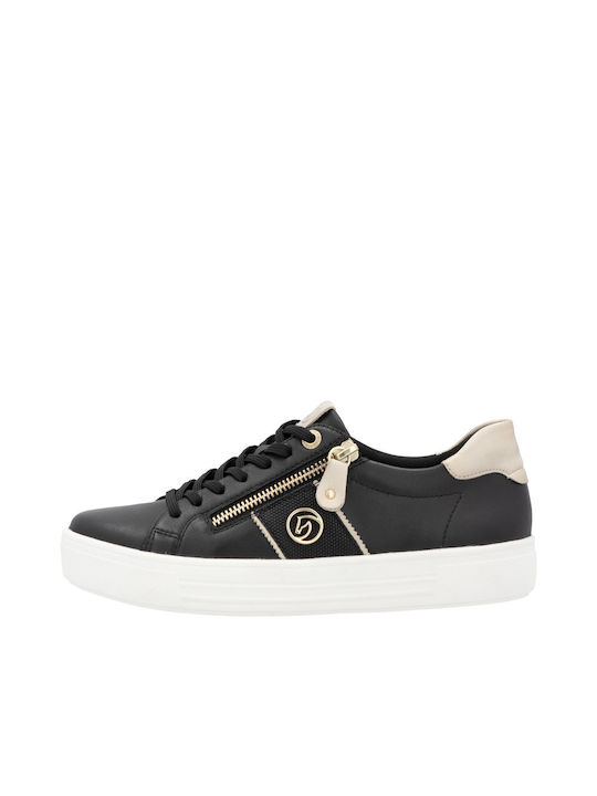 Damen Anatomisch Sneakers Schwarz