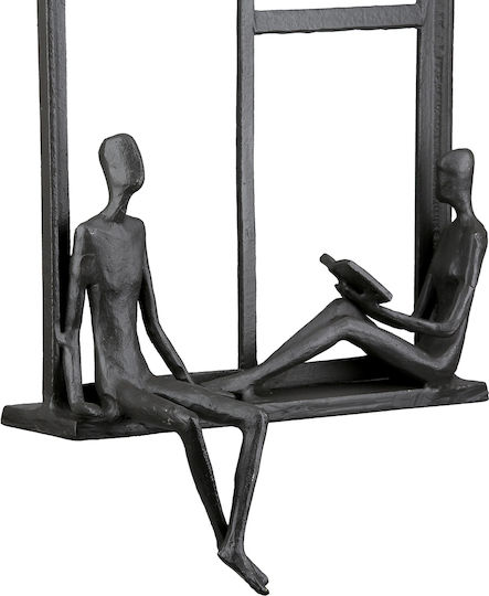 ArteLibre Διακοσμητική Φιγούρα από Μέταλλο 17x9x25cm