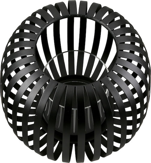 ArteLibre Metallic Lantern Black 16x16x13cm