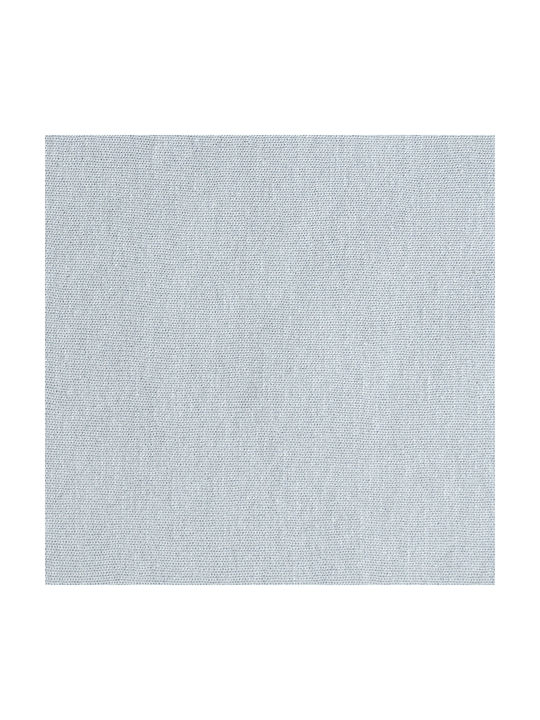 Matex Бебешки Чаршаф За Количка Фланела с ластик Сив 58x110бр