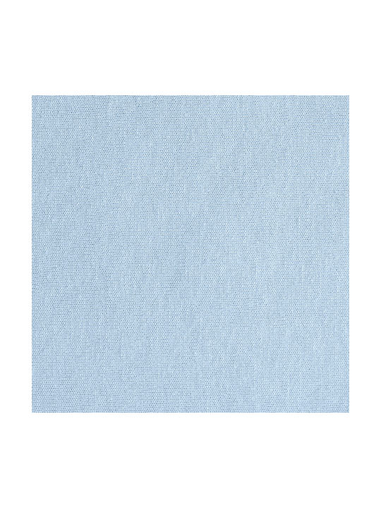 Matex Baby Sheet Crib Flannel Fitted Light Blue 80x160cm