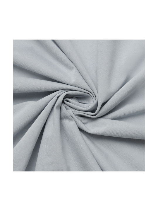 Matex Baby Sheet Crib Flannel Fitted Gray 80x160cm