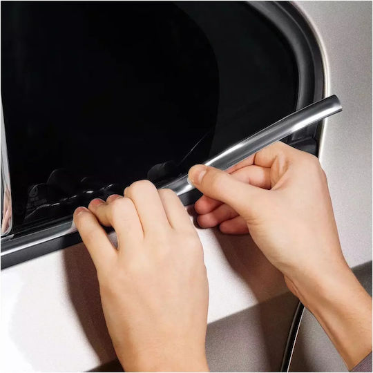 Self-Adhesive Decorative Ribbon 12mm x 15m Silver Color