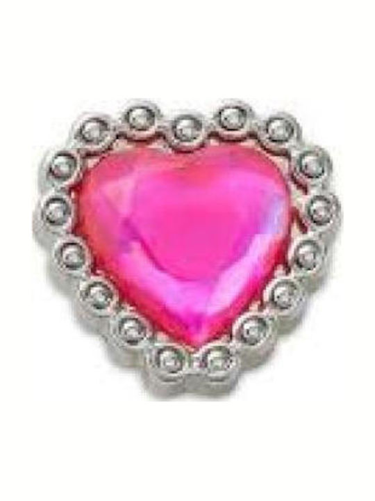 Crocs Jibbitz Charm Heart Ροζ