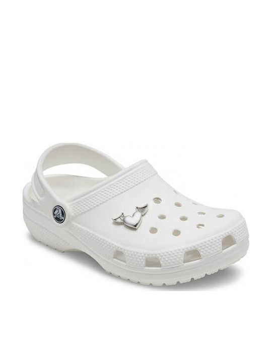 Crocs Jibbitz Charm Metal Heart & Wings