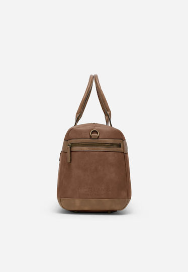 Herling Research Sack Voyage Brown made of Artificial Leather
