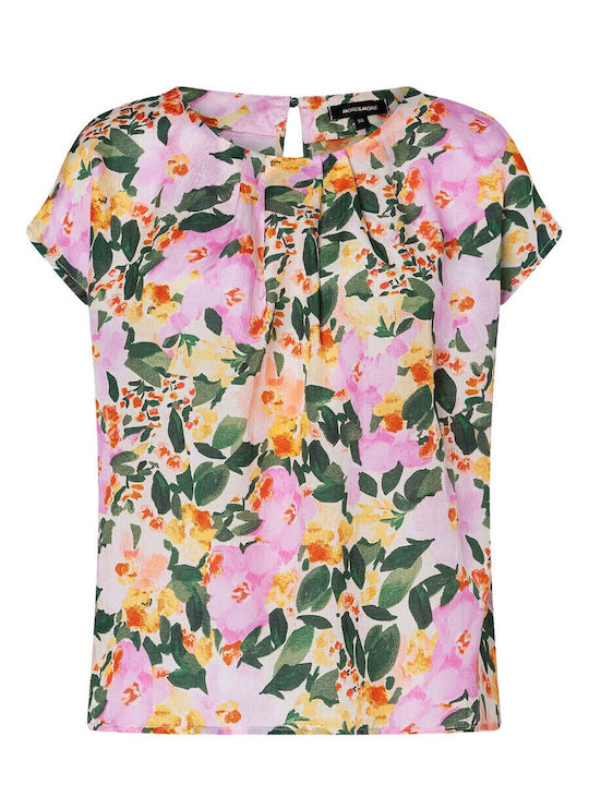 Γυναικεία Μπλούζα Floral Ροζ