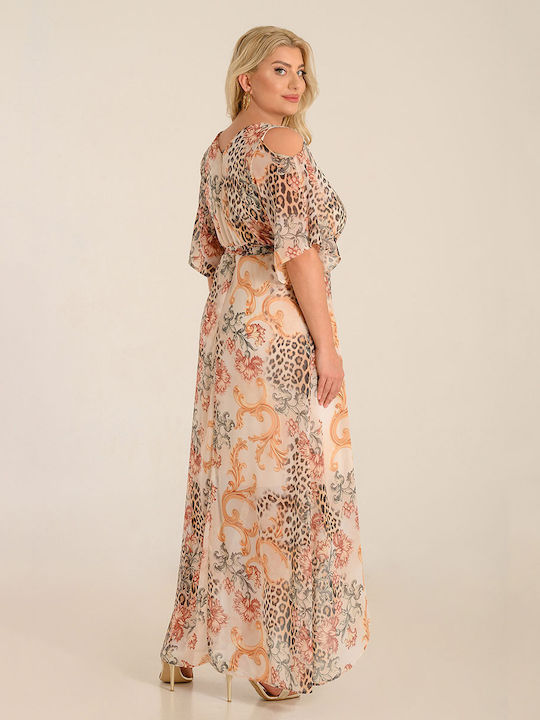 Rochie Maxi Pentru Nuntă / Botez Bej