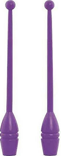 AMILA Rhythmic Gymnastics Clubs 36cm Hard 36cm Purple