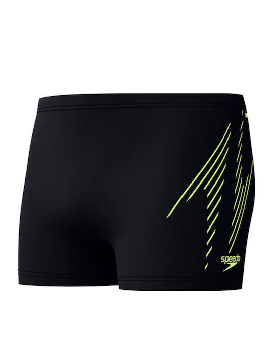 Hyperboom Placement Aquashort Men's Swimwear Shorts Black/hyper Yellow