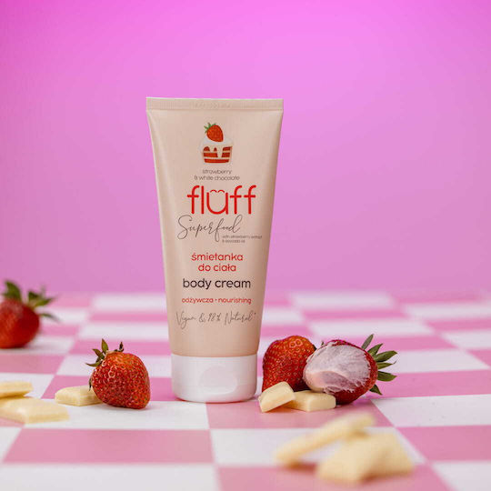 Fluff Strawberry & White Chocolate Ενυδατική Κρέμα Ανάπλασης 150ml