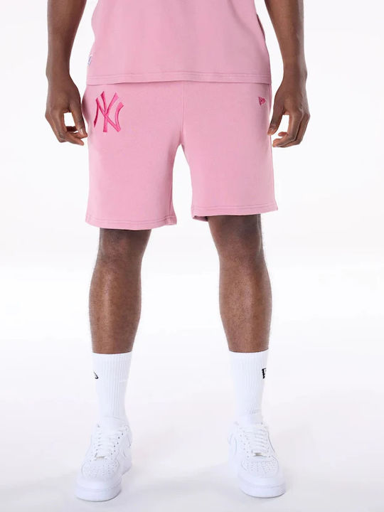 Yankees Mlb League Essential Мъжка Бермуда Dark Pink