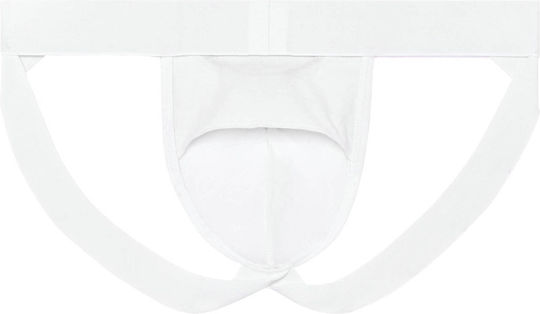 WOH Ανδρικό Εσώρουχο Jockstrap Λευκό