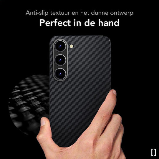 Nekit Back Cover Aramid Fiber 1mm Black (Galaxy S23)
