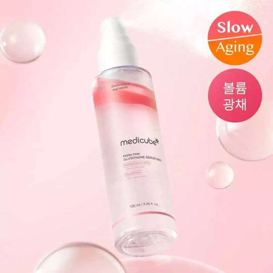 Medicube PDRN Pink Καταπραϋντικό & Αντιγηραντικό Serum Προσώπου με Νιασιναμίδη & Πεπτίδια για Λάμψη & Αναζωογόνηση 100ml