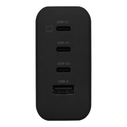 Asus GaN Wireless Charger with USB-A Port and 3 USB-C Output Ports 140W Power Delivery Black